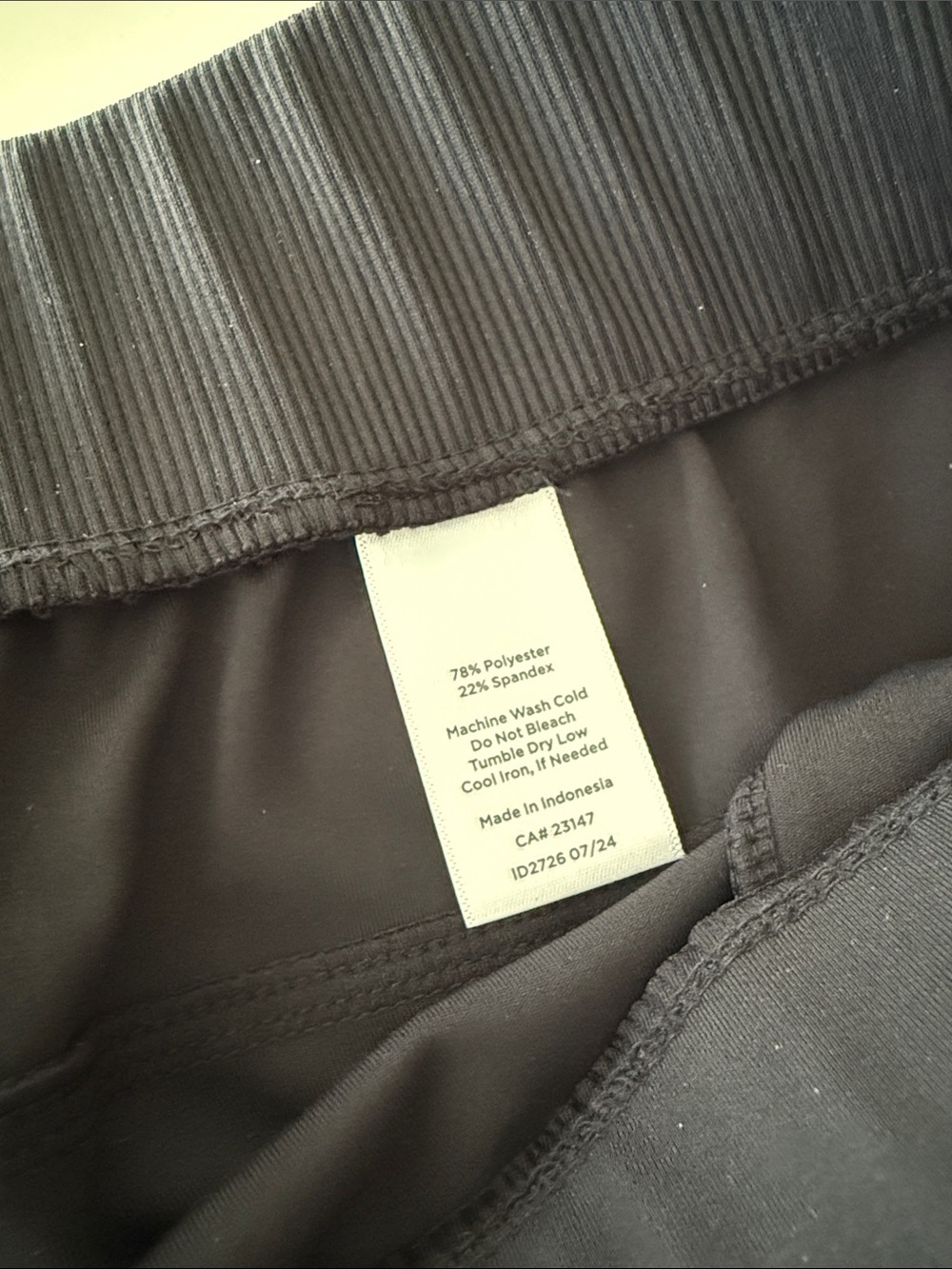 Talbots Black Pull-On Track Joggers - Picture 6 of 10